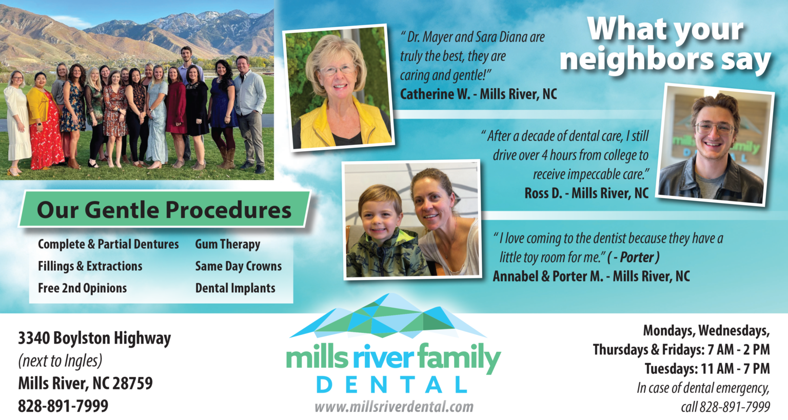 New Patient Forms Mills River Family Dental
